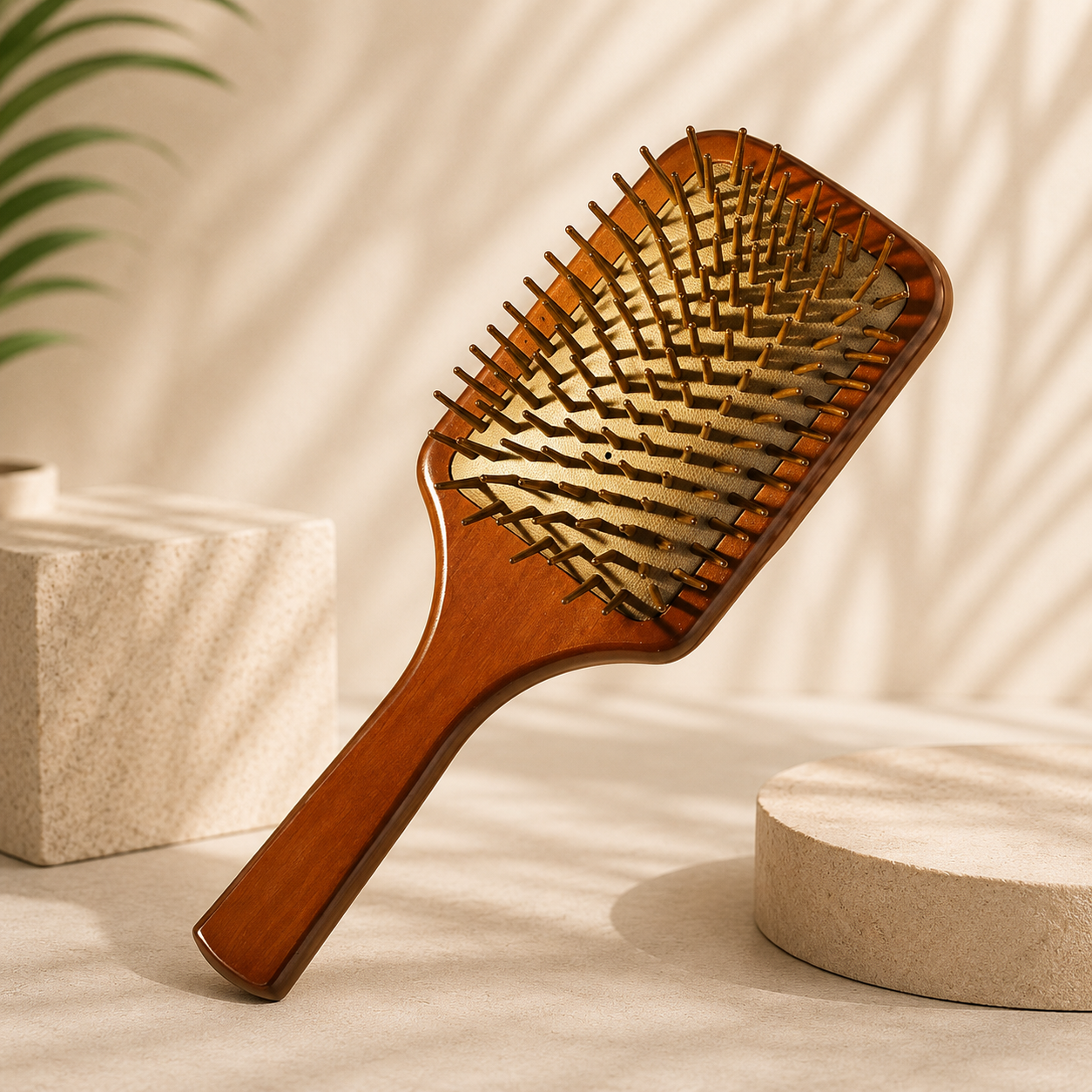 Sandalwood Air Cushion Scalp Massage & Detangling Hair Brush